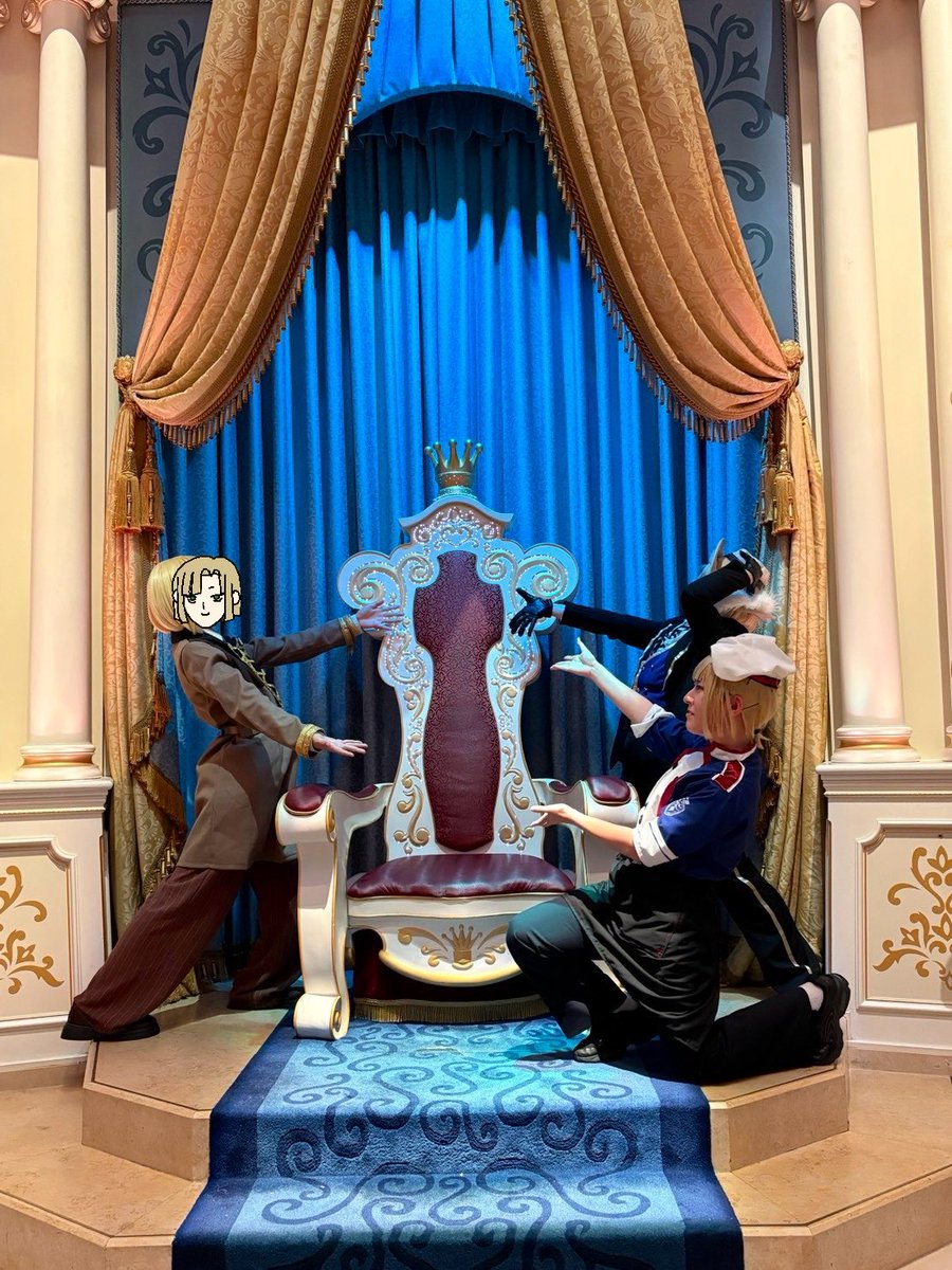 salmoncosplay's tweet photo. ⚠️Dハロ仮装

🏹×3
「女王は………君さ！！」

#Dハロ仮装2026
#Dハロツイステ仮装

🍫:友人
🍳:@Oresama_kotory https://t.co/MyIs9NRFox