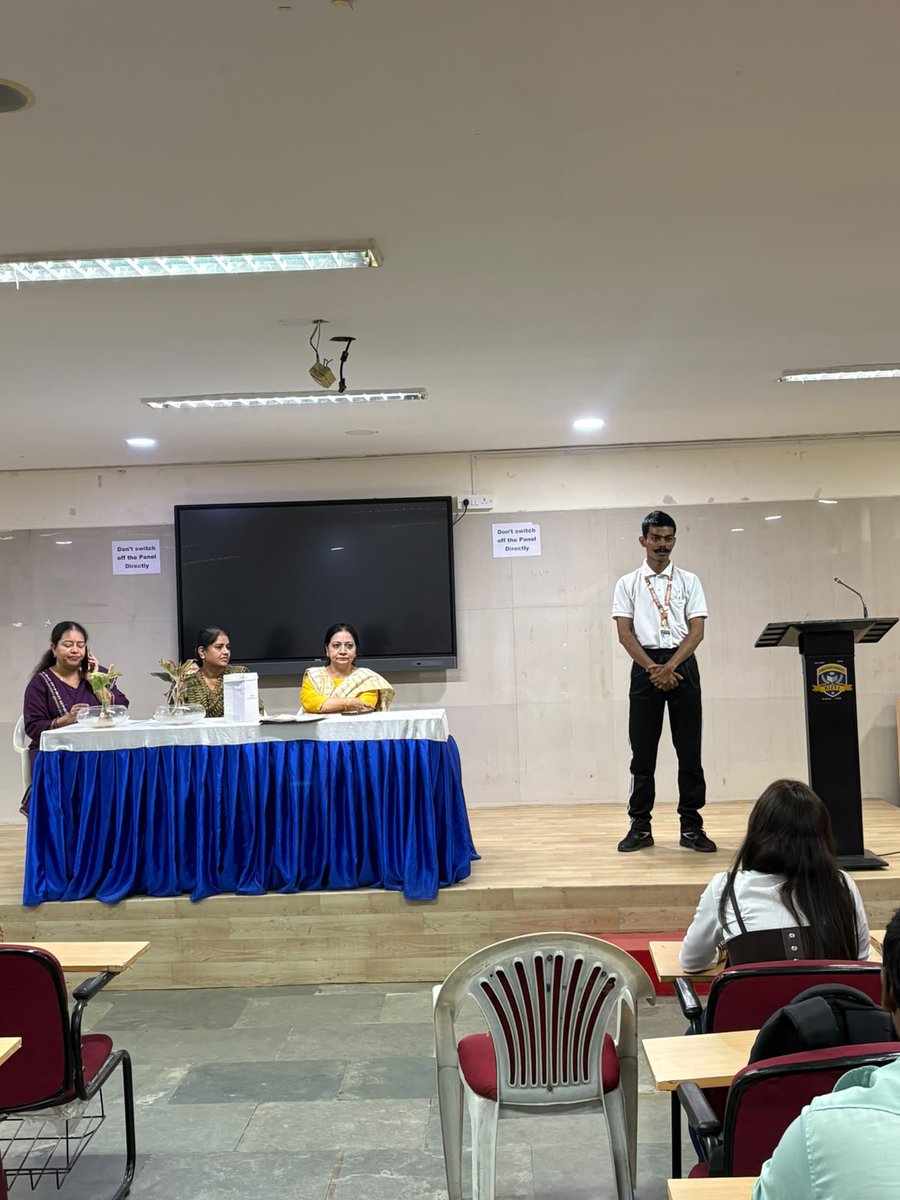 college_rizvi's tweet photo. Rizvi College Student Council Elections 2026–27 successfully concluded! 🎓 Congratulations to GS Farhat Mastan Shaikh and AGS Zoya Shaikh. Wishing them success! 👏 #StudentCouncil #RizviCollege https://t.co/b9iQmqFpOo