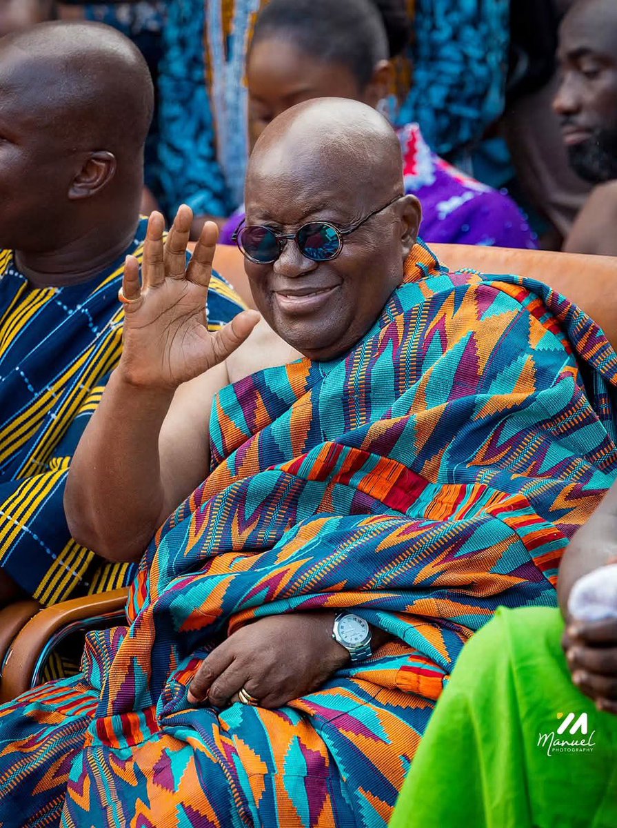 charllycolegh's tweet photo. Mr. President at Odwira festival. Ne fɛ 😍🫶🏽 ageless!!! https://t.co/a0A3CgpcSd