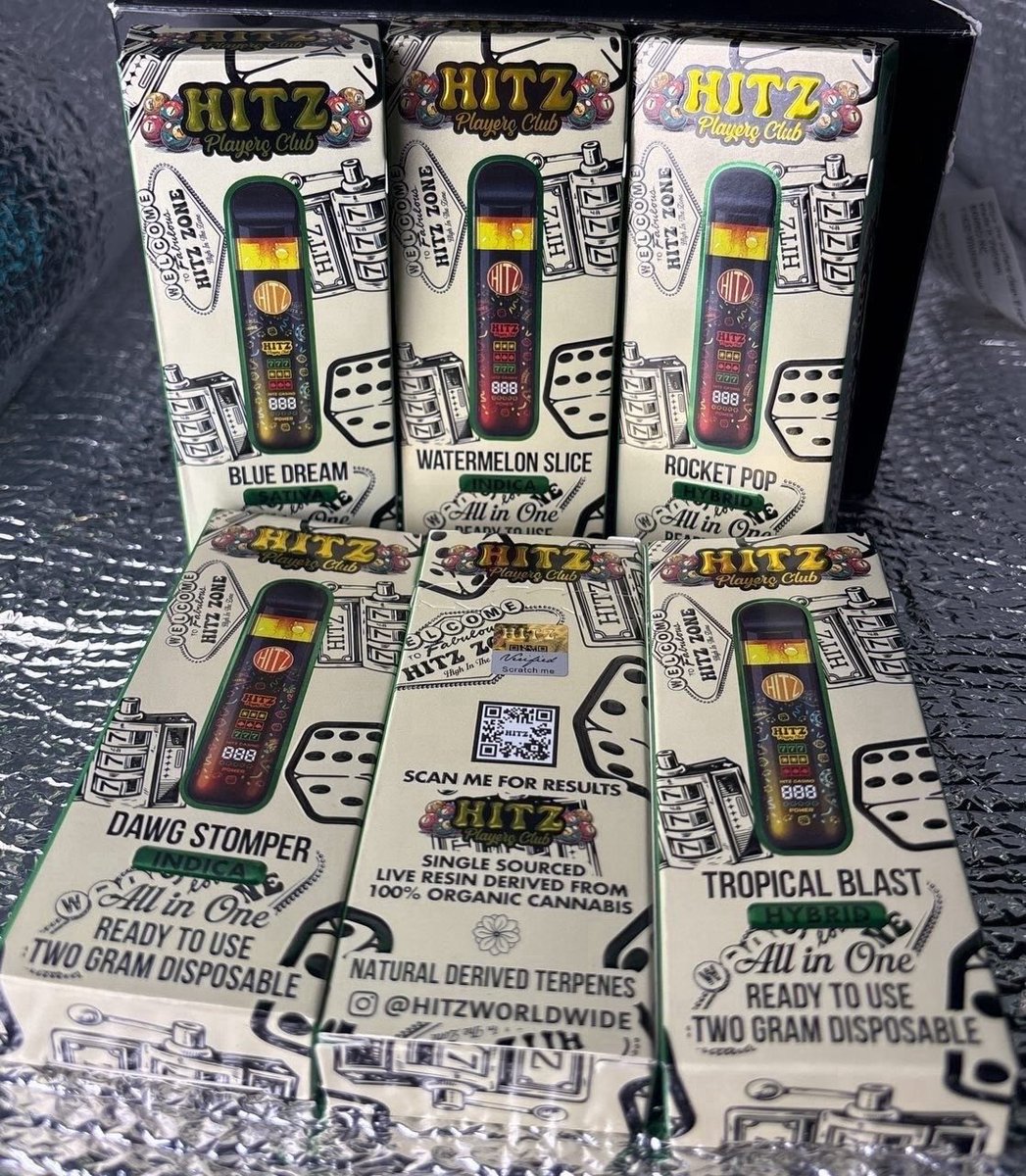 TexasManu's tweet photo. HITZ
*Blvck Mrkt *2G Live Resin Dispo https://t.co/JoZjEn5I5o