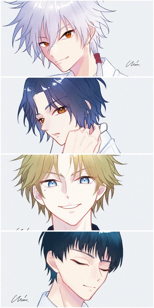 chiu_vvv's tweet photo. 最近のまとめー
で立海続きなのに気づいた🙄
仁王/幸���/跡部/柳 https://t.co/8wjBBtyDdV