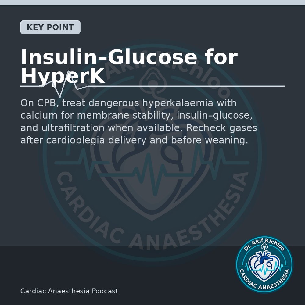akifkichloo's tweet photo. Congenital &amp; TEE
Pacemaker magnet, sternal re-entry, insulin–glucose for HyperK, Del Nido.
Cardiac Anaesthesia Podcast
#CardiacAnaesthesia #CardiacAnaesthesiaPodcast #MedEd #CardiacOR https://t.co/08BxQ5GTGN