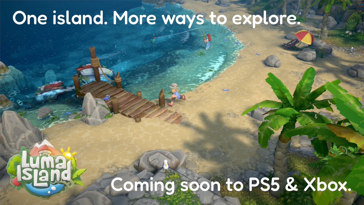 LumaIsland's tweet photo. 800,000+ players have already made Luma Island their home! 💚

Coming soon to PS5 &amp; Xbox Series X|S, with cross-play! 🎮

🎮 Wishlist: https://t.co/eAIOYIdfTb

✨ Want to explore now? 40% off on Steam until Sep 28!

#LumaIsland #PS5 #Xbox https://t.co/OE6gYh0NXb