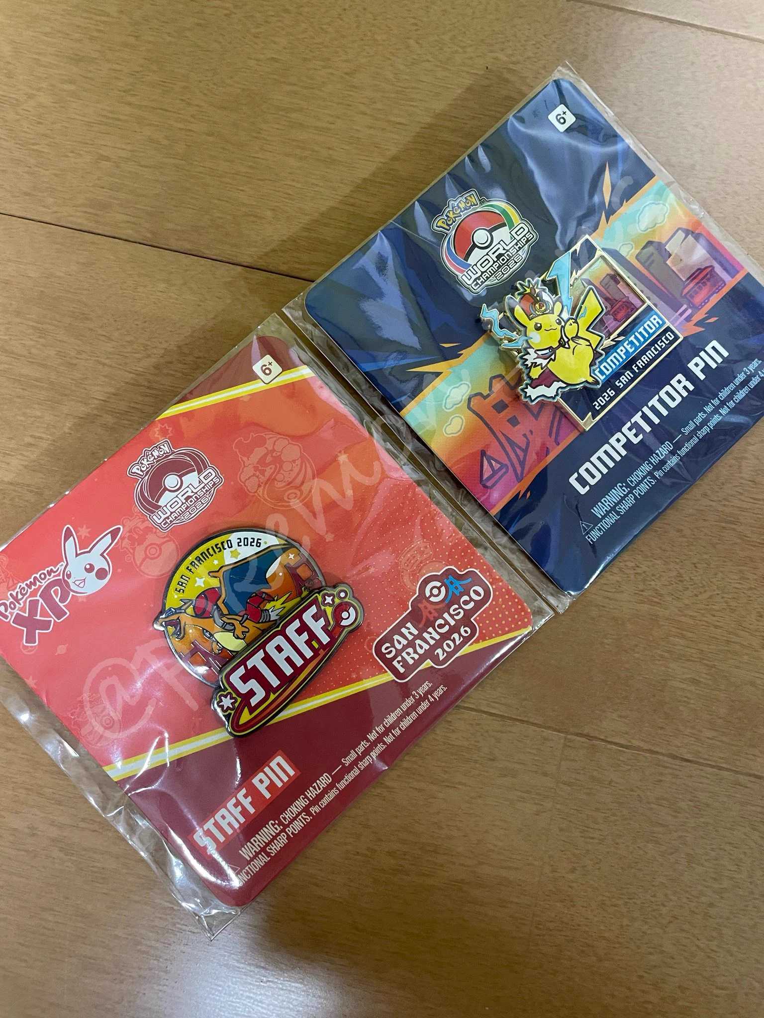 WCS2026 リザードン ピンズ ピンバッジ 即完売 ぽけピン@ポケモンピンズ集める人＆ポケパークカントーのピンズ集める