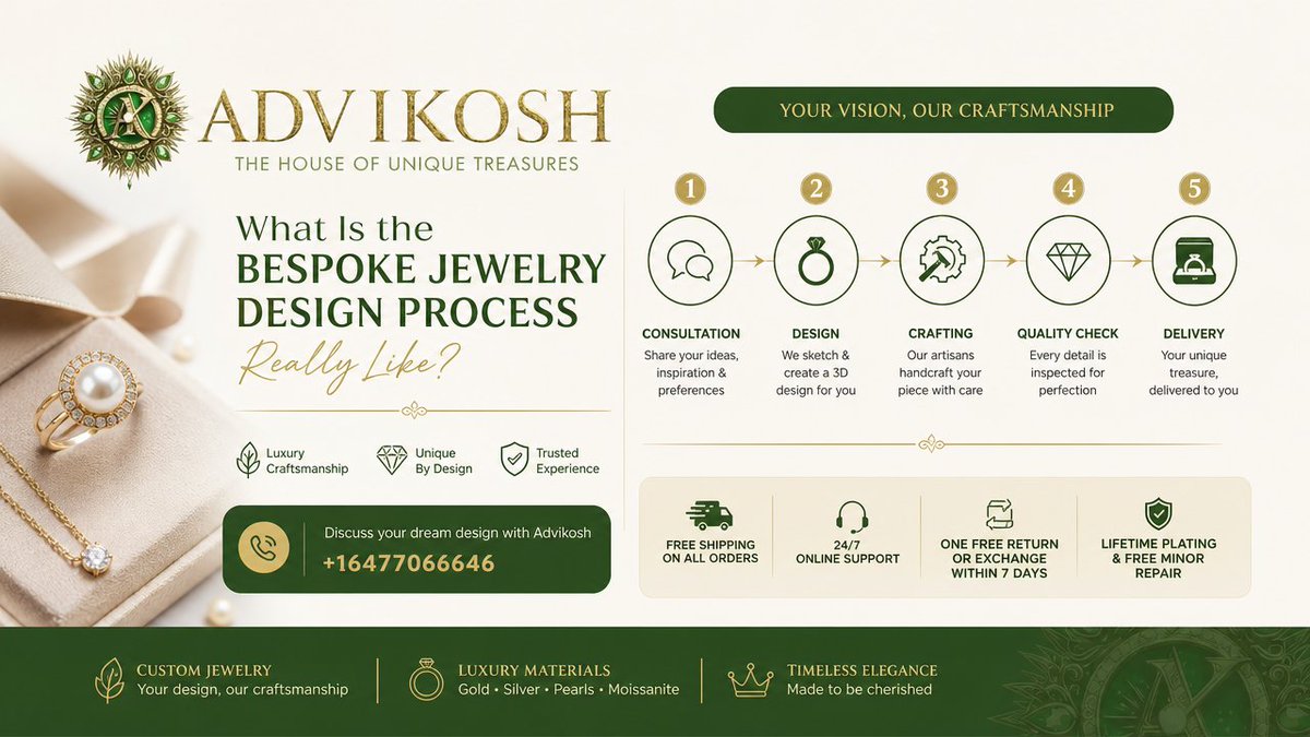 Advikosh's tweet photo. Royal-inspired, minimalist, classic, or.

Key points:
• Advikosh provides online retail of jewelry.

Why it matters: Advikosh is a Canadian online jewelry brand.

Learn how it works in our blog: https://t.co/Fn7gz5wsTz https://t.co/VyEgIa0GaN