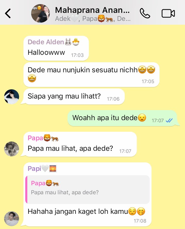 Aeriseaia's tweet photo. -Nomin few tweets au 

Edisi dede nemanin papi kerja

By @Aeriseaia https://t.co/IpbytANE21