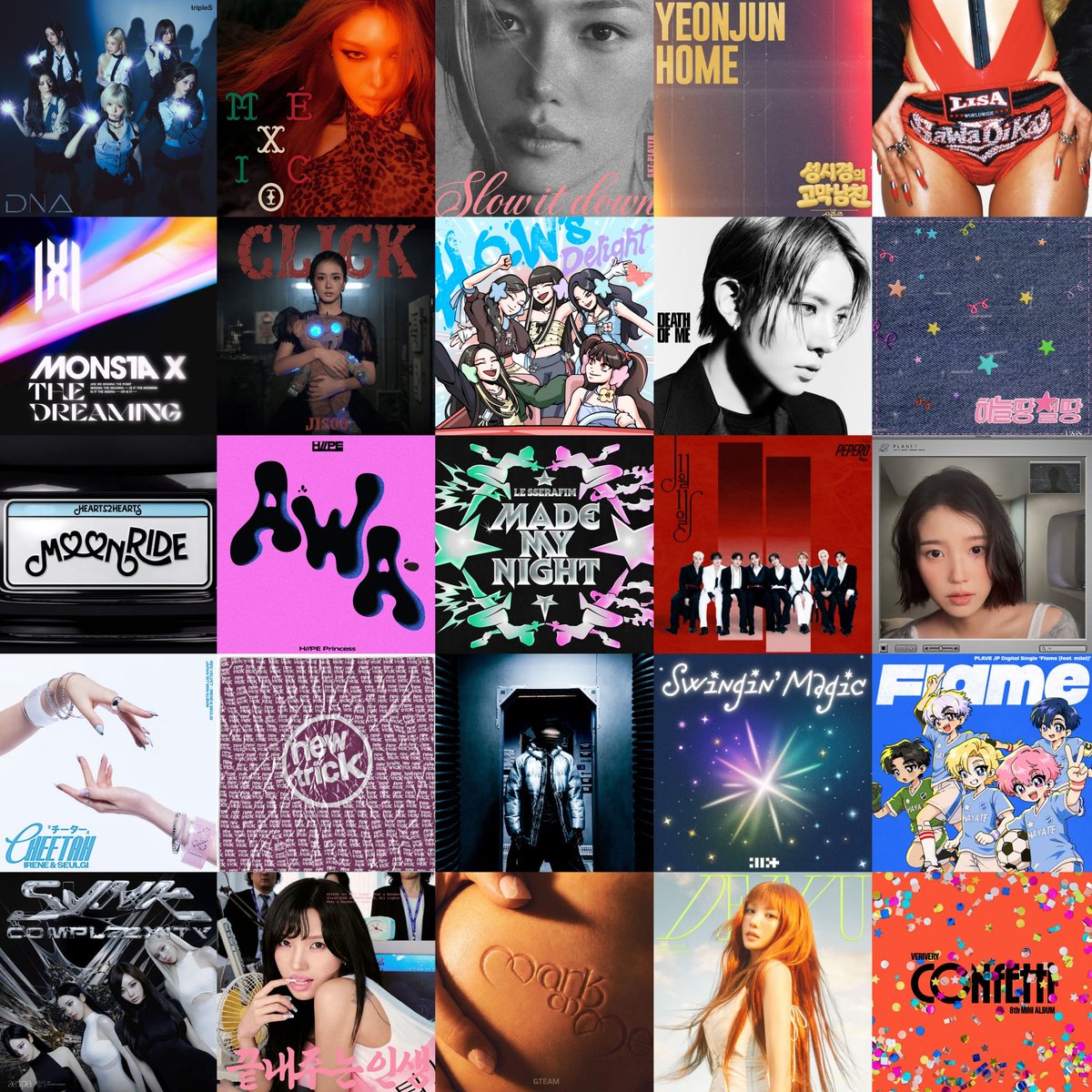 DreamCJen's tweet photo. what's your favorite release this month? https://t.co/fGM5Bm4fFB