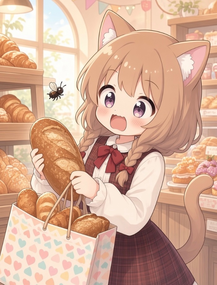 utatataneko's tweet photo. こんばんは🐈

今日、スーパーのパンコーナーで、お客さんが「うわっ」って声あげてた😳
虫でも出たのかなぁ🤔🐛
虫もハエとかならまだ気にならないけど、ゾワゾワする系の虫だったら怖いなぁ🙀

無事明日のパンと晩御飯買えたのでヨシ😺

おやすみなさい⭐ https://t.co/42Fo1RgaAO