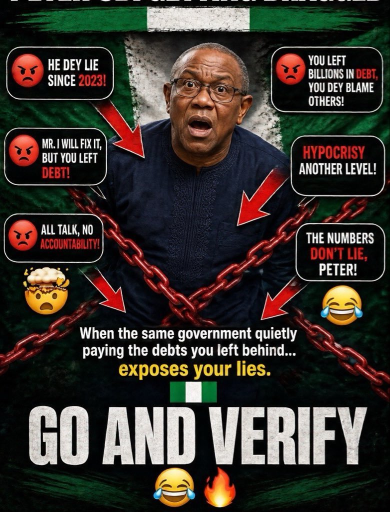 cryptichybee's tweet photo. GO & VERIFY!

I have heard this question many times, especially from Peter Obi supporters:

"If you have a company and you want to employ someone to run or manage it, between Peter Obi and Tinubu, who will you choose?"

Most Obidients answer Peter Obi because they say he saved money as governor of Anambra State.

My answer is different.

I will choose Bola Ahmed Tinubu.

Why?

Because running an organization is not just about keeping money in the bank. It is about leadership, expansion, investment, negotiation, people management and growth.

Tinubu has demonstrated the ability to bring people together for a common purpose. He has shown the ability to build teams, manage diverse interests and get people to work towards a shared goal.

He has also shown the ability to use resources for development and expansion.

When you look at Lagos today and compare it to what it was before his tenure as governor, you can see the impact of policies, investments and long-term planning. Many people who worked with him during that period are still relevant today and are excelling in different sectors.

Can the same be said about Peter Obi?

For me, the answer is no.

Saving money alone is not the ultimate measure of leadership.

A company does not exist simply to keep money in its account. A company exists to invest, grow, expand and create value.

If all a manager does is save money without making strategic investments that grow the business, then the business remains stagnant.

This reminds me of the biblical parable of the talents.

The servants who invested and multiplied what was entrusted to them were praised. The servant who simply kept his talent and returned it untouched was rebuked.

The lesson was clear: resources are meant to be used productively, not merely preserved.

That is why I find the "he saved money" argument shallow.

Running a state or a company requires more than saving.

It requires vision.

It requires growth.

It requires expansion.

It requires the ability to manage people and resources effectively.

For me, that is why I would choose Tinubu over Peter Obi to run a company.