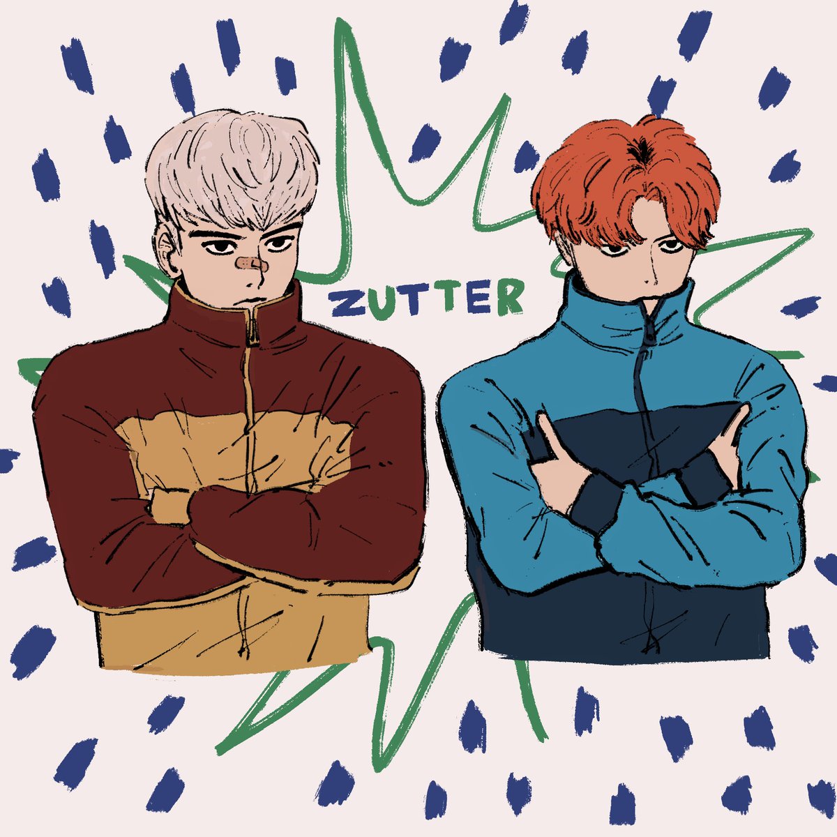 2000ppn's tweet photo. 久しぶりにmv見たら描きたくなった✴︎ https://t.co/NgVyd8vyJz