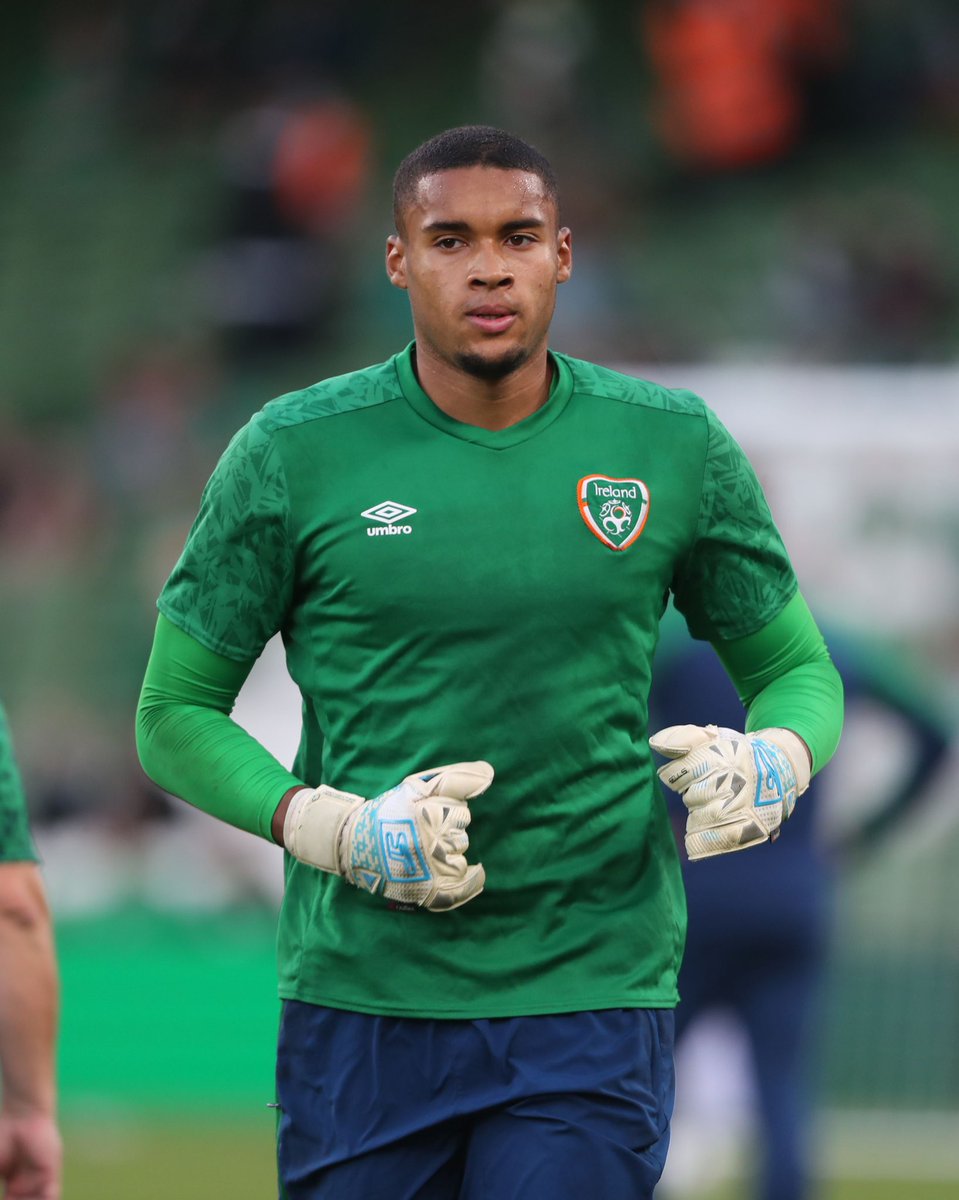 landpalestine's tweet photo. Big News - Ireland goalkeeper Gavin Bazunu withdraws from the match against Israel https://t.co/raLdAkJORE