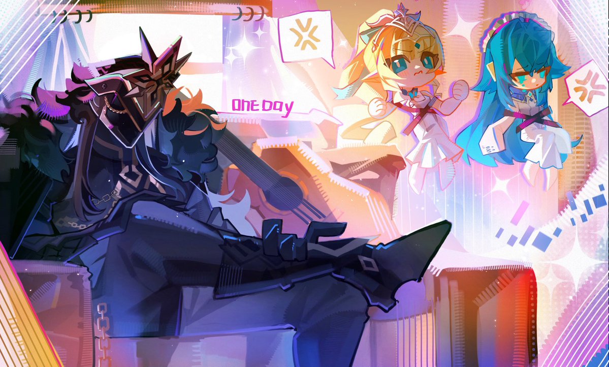 girls881520's tweet photo. Master and Disciple #genshinimpact  
gift code：PLDXN5U717L1 https://t.co/lUDVGKZsfm