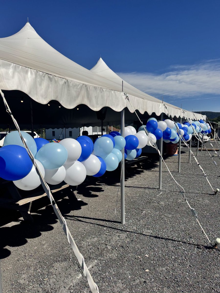 ShenandoahDowns's tweet photo. Anniversary anyone? Shenandoah Downs is getting ready to celebrate its 10th anniversary of harness racing in Woodstock today! There will be inflatables for kids to enjoy, free anniversary cake for everyone, a "cake walk", a free horseshoe giveaway for fans/families, plus everyone will get a ten-cent scoop of ice cream at Sugar Creek's popular stand right at the track. Coming to the races Sunday? We'll offer advance sale Sunday programs for just ten cents as well. First post is 1:05 PM and admission is free. #VAbred