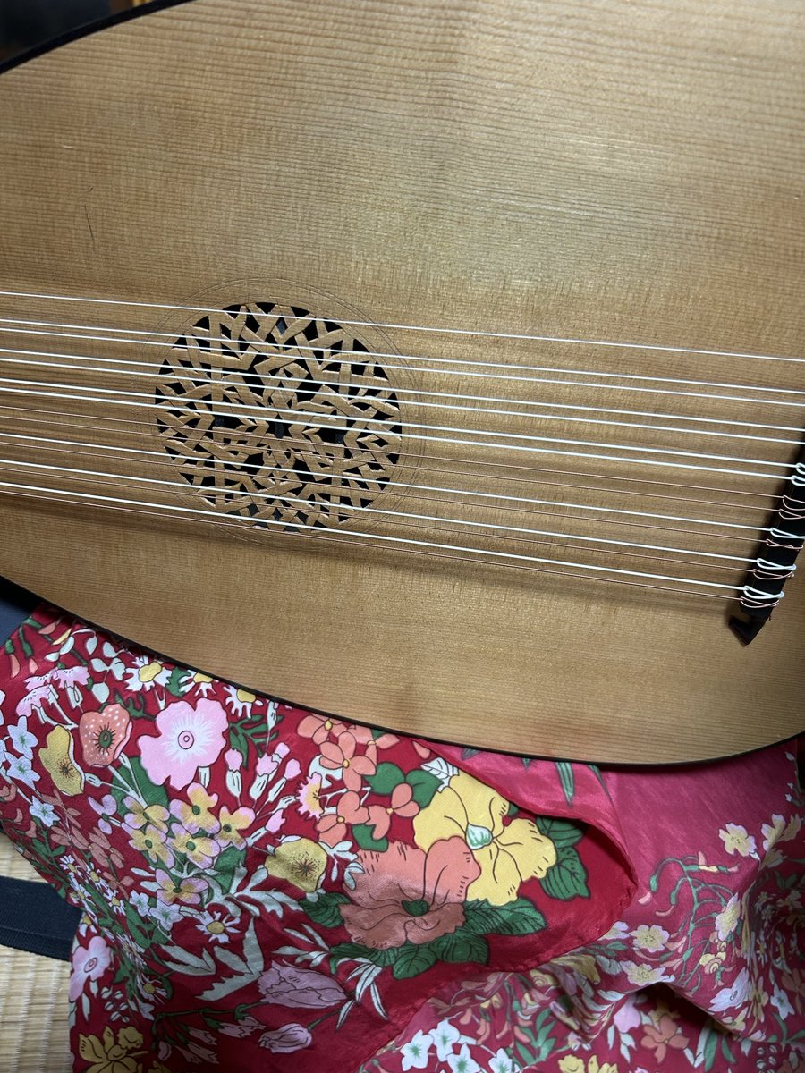 licksloop's tweet photo. The sound of the Renaissance lute is beautiful.
It’s utterly enchanting to play.
Although the sound is soft, its beautiful tone enriches the player’s heart.
I love playing the Renaissance lute ❤️ https://t.co/zEZnhdIOQL