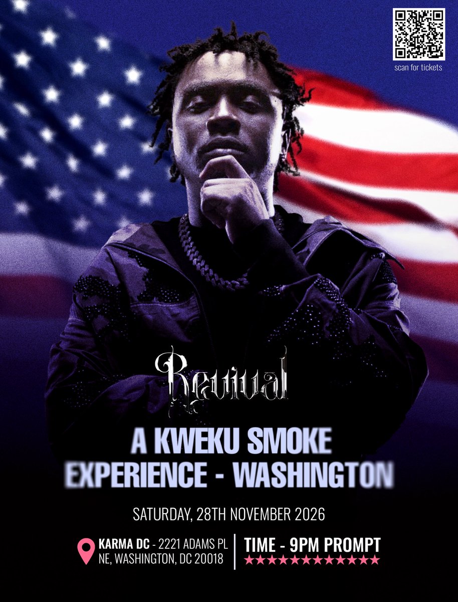 Jaiden_graphics's tweet photo. New work for Kweku Smoke’s New York concert 🇺🇸🗽

a minimal style that just works every time. Clean, simple, but still enough to make the design speak.

Designed by me. 🖤
Artist. @kwekusmoke_ https://t.co/DNymcwNRwP