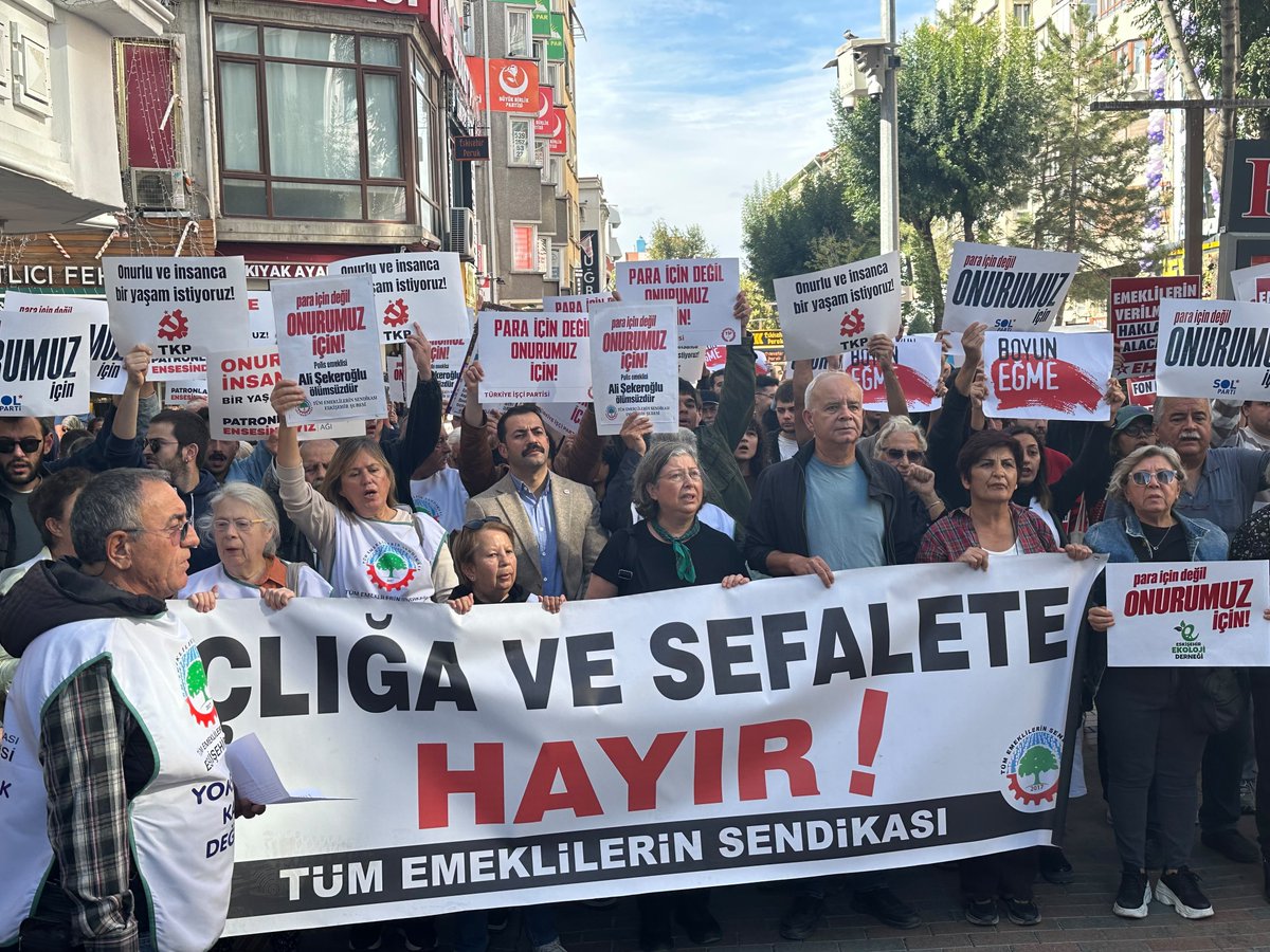 TKPeskisehir's tweet photo. Halkımızın canına ve ekmeğine kasteden bu sömürü çarkından hesabı mutlaka soracağız. https://t.co/hOWpIhXsTI