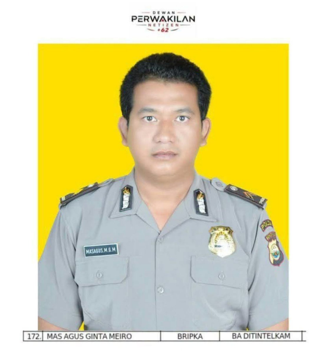 foolinsights's tweet photo. OHH NAMANYA MASAGUS MUCHAMMAD GINTA MEIRO😛😝😜

SEORANG POLISI YANG KENA DO DARI UNIVERSITAS PROF DR HAZAIRIN SH https://t.co/tDI1acI1u8