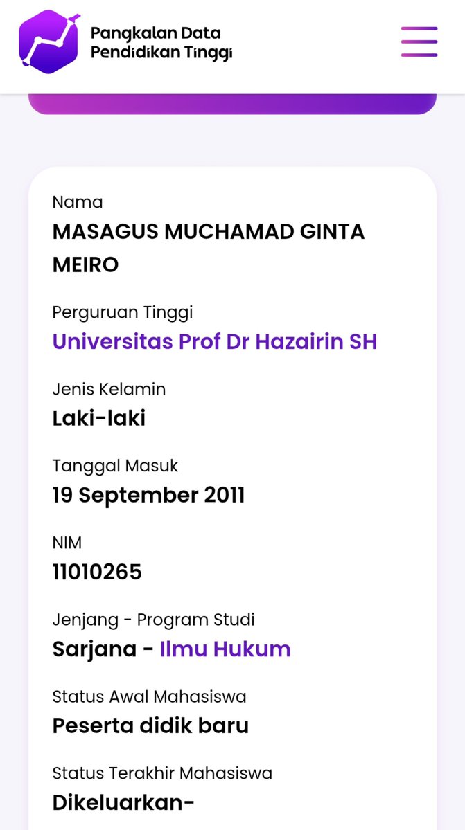 foolinsights's tweet photo. OHH NAMANYA MASAGUS MUCHAMMAD GINTA MEIRO😛😝😜

SEORANG POLISI YANG KENA DO DARI UNIVERSITAS PROF DR HAZAIRIN SH https://t.co/tDI1acI1u8