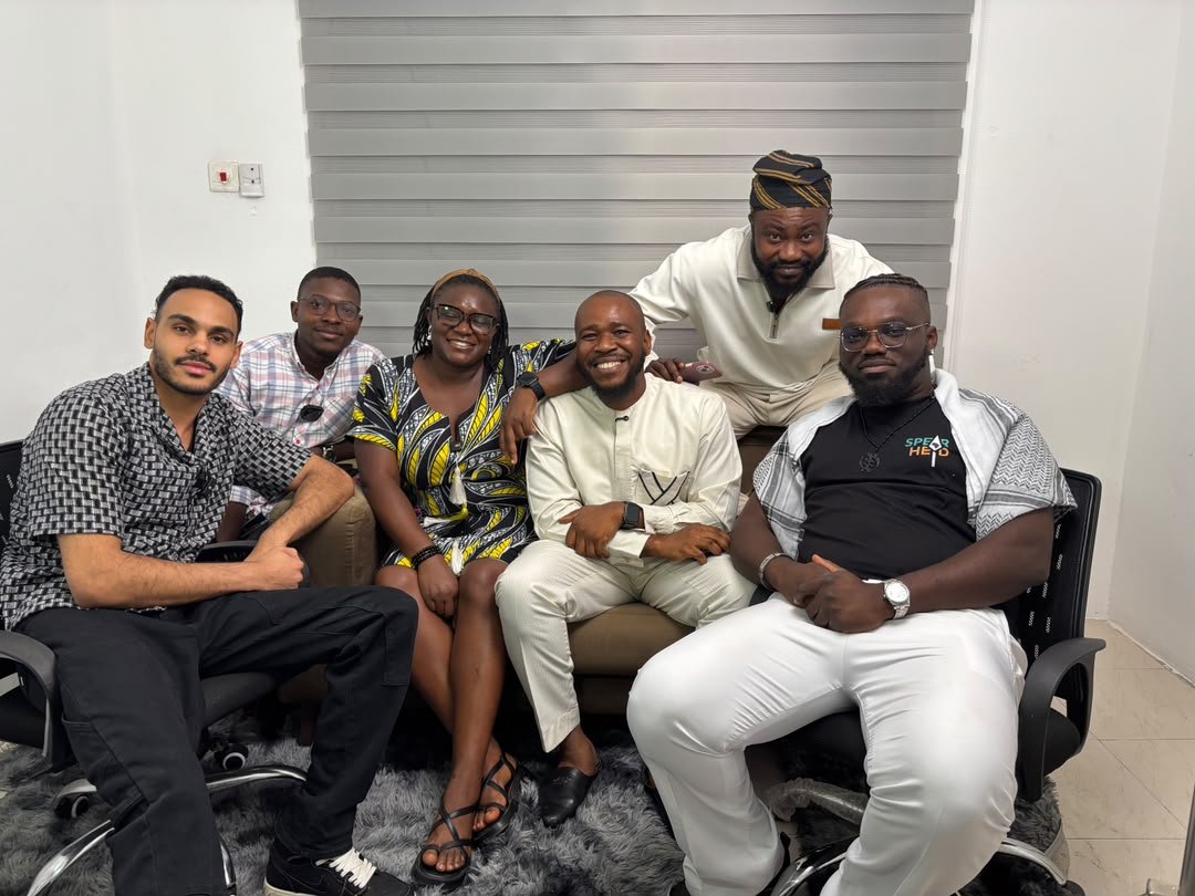 DavidHundeyin's tweet photo. Any day I get to hang out with @YoussefNkrumah is a good day, but the @Spearhead_Af  gang also got to discuss Nkrumah Day on this week's roundtable with Kwame Nkrumah's grandson live in the flesh.

Yesterday was a pretty cool day. https://t.co/2oeeOyD5Bc