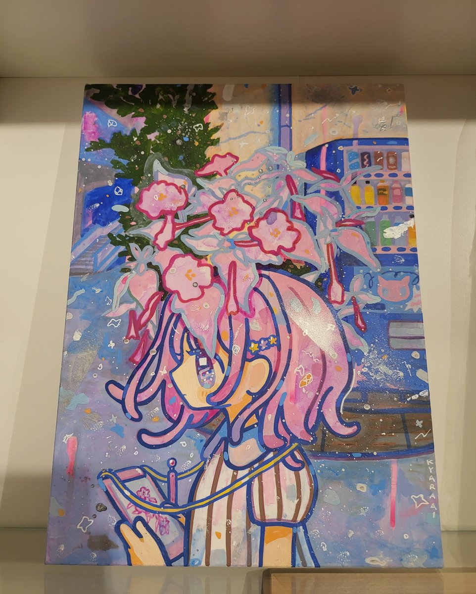 lostfantasm's tweet photo. 先日購入させて頂いた、きゃらあいさんの作品を受け取りました。
美しい… https://t.co/rJcJqWKymS