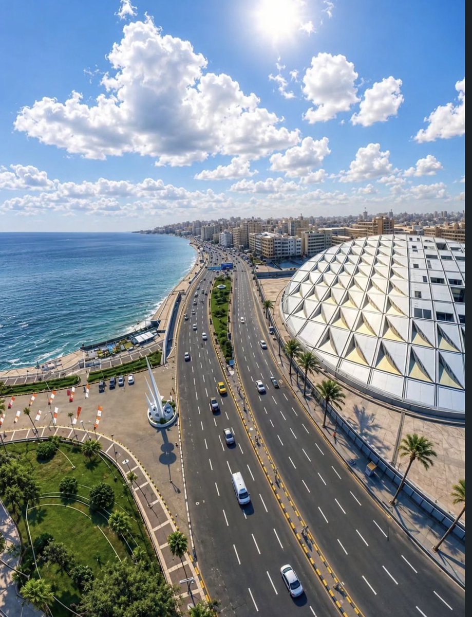Alexandria_egy1's tweet photo. Bibliotheca Alexandrina ✨🌊☀️🇪🇬 https://t.co/KQsRP8bruH