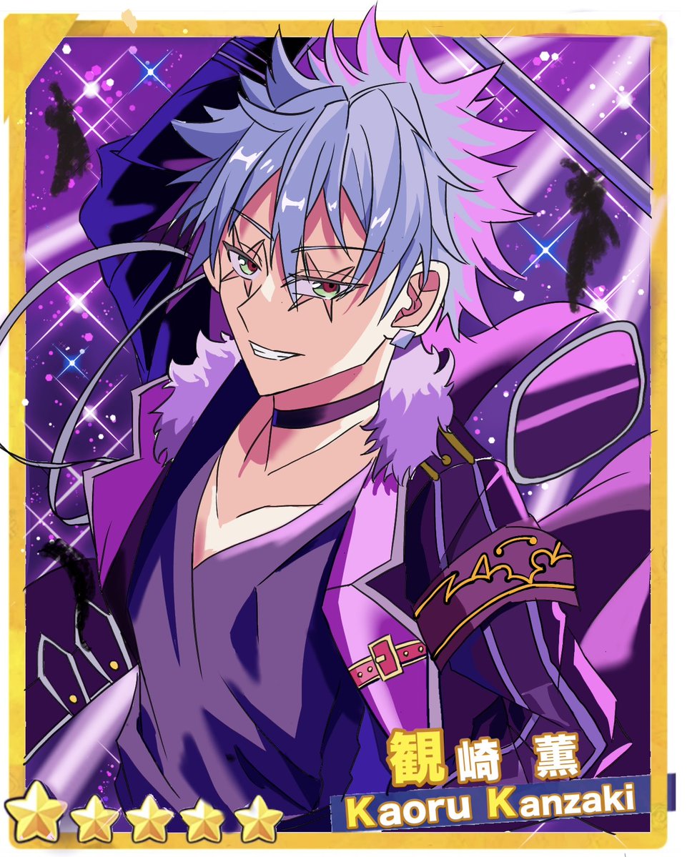 a2k5f4's tweet photo. あんスタスチルパロ（ザキ）
#ファンバスFA https://t.co/KDqT8hTNl6