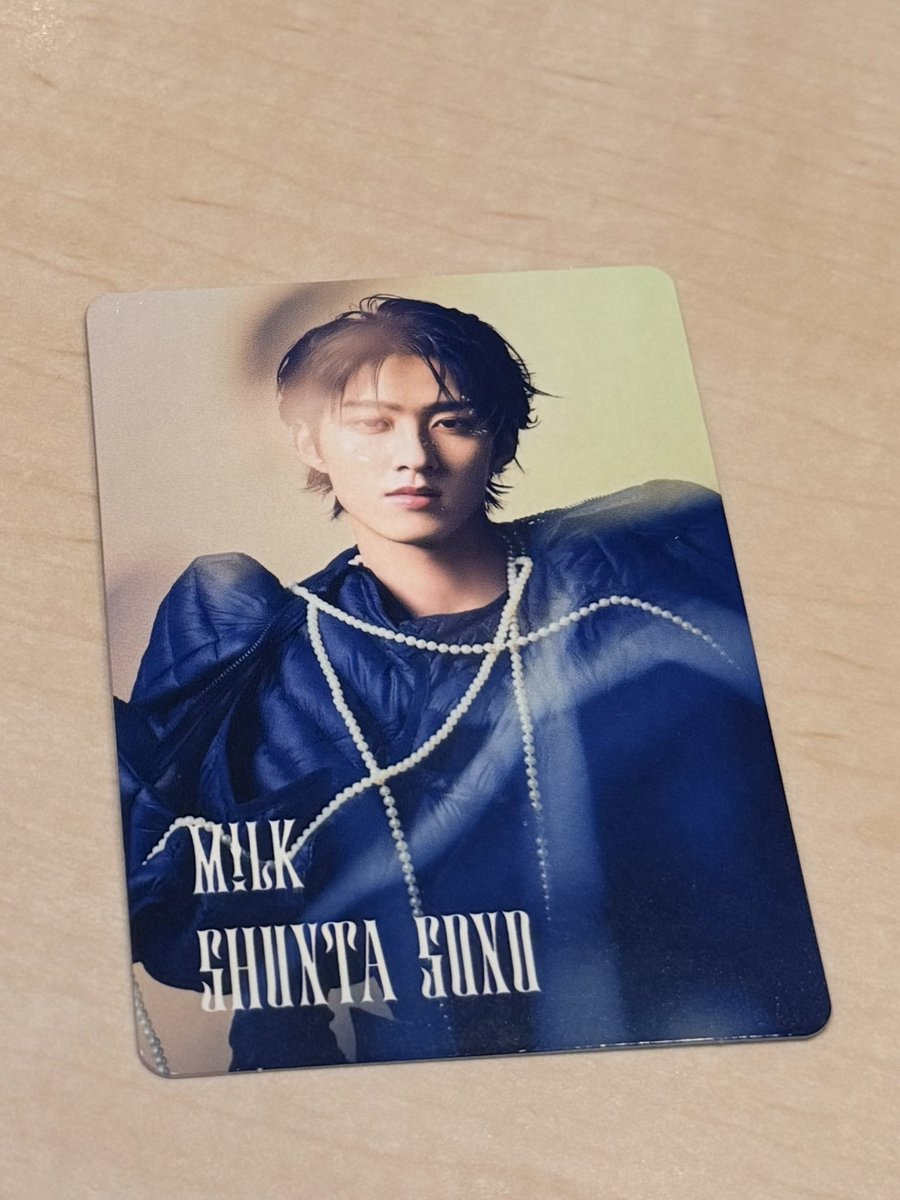 yunaroom_78's tweet photo. EBiDAN エビダン Yes!東京 トレカ 交換
15周年C盤　MiLK ワンエン

【譲】(大) 曽野舜太(小) 山中柔太朗

【求】C盤大小　HAYATO

10/3.4 a-nation 10/31 LiveJack
11/7 バズリズムまたは超特急東京ドームにて手渡し交換
お気軽にお声掛けください🙇‍♀️
#Y東 #EBiDAN https://t.co/nSIMVAwnPD