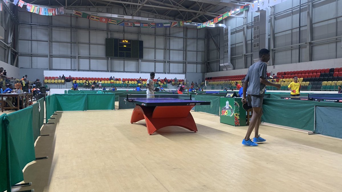 Coachsmartte's tweet photo. Ruben Fatau is up next at Ghana Smash.

After receiving a walkover in his opening fixture, one of the Paddles performance team members now takes to the table for his second scheduled match of the tournament. 🏓 https://t.co/CFFJrIKQDs