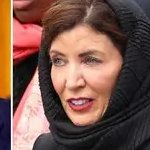 Anne8065's tweet photo. this is where Hochul's loyalties are, a picture is worth a thousand words!   🔽🔽 https://t.co/NVIErmjnfB