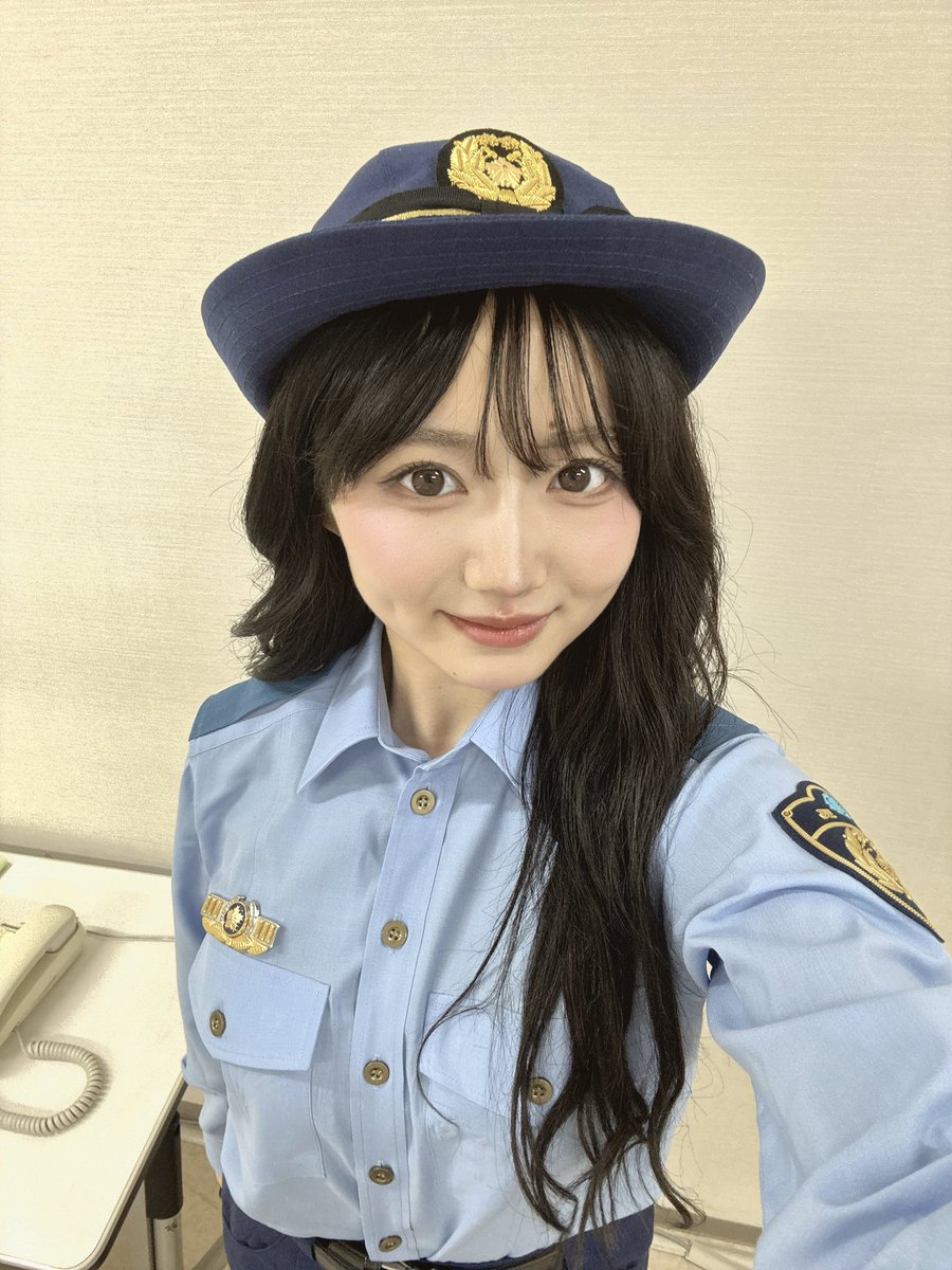 NEYMofficial's tweet photo. 本日 渋川警察署の1日警察署長をさせて頂きました🚓💨
交通安全の啓発運動もさせていただきました🚨

みなさんも交通安全を守りましょう🤝🏻

私たちに会いに来てくださったみなさんもありがとうございました☺️

 #NEYM  #HARURU  #RALA #KONOKA
 #1日警察署長 https://t.co/VPmrPKEBfs