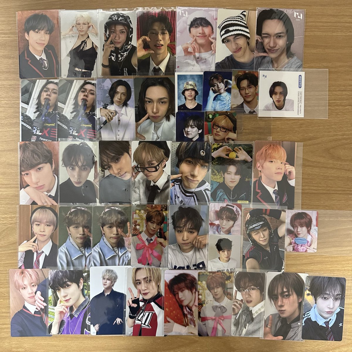 kyo0chan's tweet photo. INI トレカ　交換

【譲】画像1〜3

【求】過去トレカ藤牧(固定ポスト)

京セラ＞＞郵送

未所持多数のためお気軽にお声がけください！

#INI交換 https://t.co/iFTFkMQ6wp