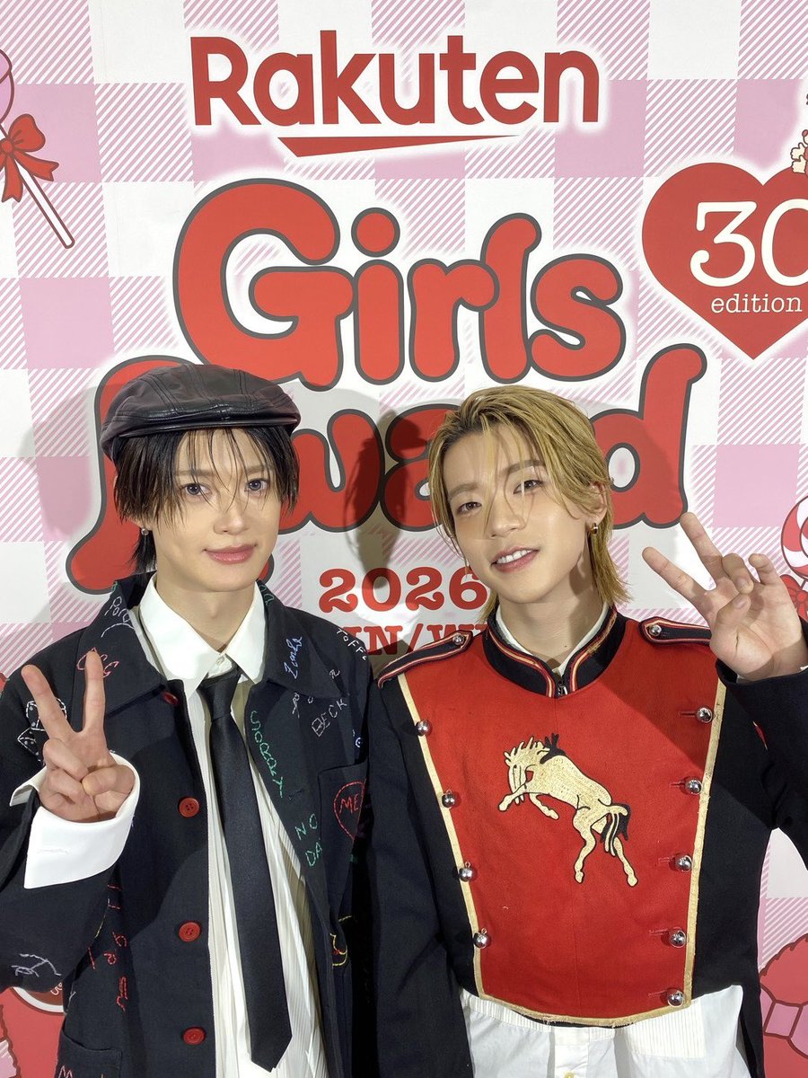 buddiis's tweet photo. ＼ありがとうございました！／

『Rakuten GirlsAward 2026 AUTUM/WINTER』
に #小川史記 と #森愁斗 が出演いたしました🙌

#ガルアワ 公式SNSではたくさんの写真や動画もアップされておりますので、ぜひそちらもチェックしてみてください🌱✨

#BUDDiiS https://t.co/ebpOxxyR6n