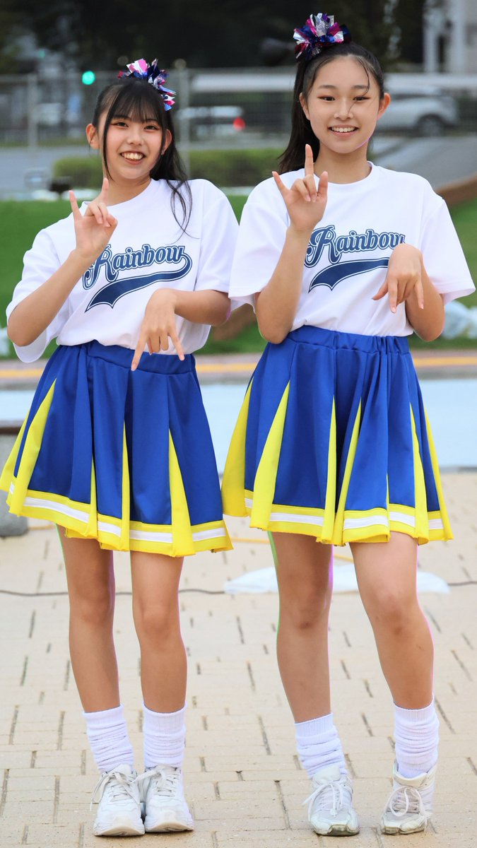 otoki_t_osa's tweet photo. 若桜街道ぶらりさんぽ
2026.9.26
#チアダンスRAINBOW鳥取
＠RAINBOW660922

かわいいアイドルの華やかさと
Fairy Japanのような可憐な強さが
融合した２人のパフォーマンス💃,✨️ https://t.co/4A1X8Ka3dc