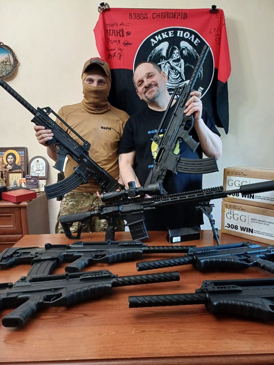 Y_Chornomorets's tweet photo. Almost all of the shotguns we have previously supplied now need ammunition for shooting down enemy FPV drones — 6,670 UAH per box of 250 rounds!!!

For active operations, one shotgun needs one box per month for both combat use and training. If it is being used farther from assault and search groups, half a box per month is enough!

In addition to ammunition for protection against FPV drones, we urgently need:
- Long-barreled super Quake Drone Hunters for special forces and assault troops — 33,500 UAH each!
- Classic Quakes for most fighters — 26,300 UAH each!

HELP!!!

Follow @MapleSyrupF for the TeamYuri Raffle updates!

Monobank accepts 🍏Apple Pay & 🍀Google Pay 
https://t.co/WNdd16YccB 

*spotfund https://t.co/KDnYxxrVpL

DonorBox https://t.co/3Nz7vEQCHj

🧩Bitcoin
bc1qwcmc2nqz4jnfyeuwx03vn3y8u2lh8zfz4nxkgd

⚡️Lightning Bitcoin
lno1pgtygmmwv96xjmmwwvsxvmmjyp2x2ctdt96hy6gkyypayv3vm0pvalcurfrrmxs9hwr5r9efnspgjmh5d637z736gk2k90c

👕TeamYuri Merch
https://t.co/cvDNjU0OCc

All ways to help (including Swift)
listed here 👉 https://t.co/TVU7GB65LP