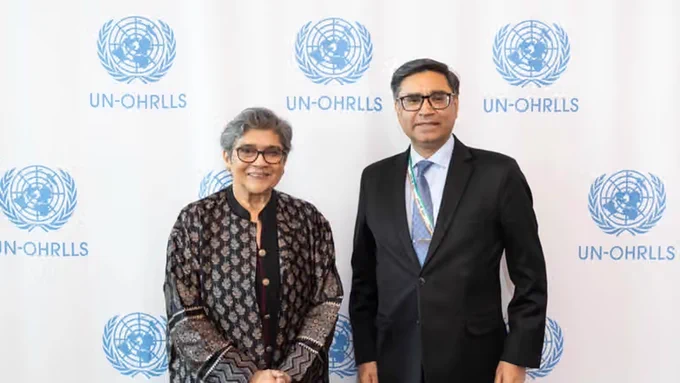 New UN Envoy Discusses Afghanistan with Indian Foreign Secretary
