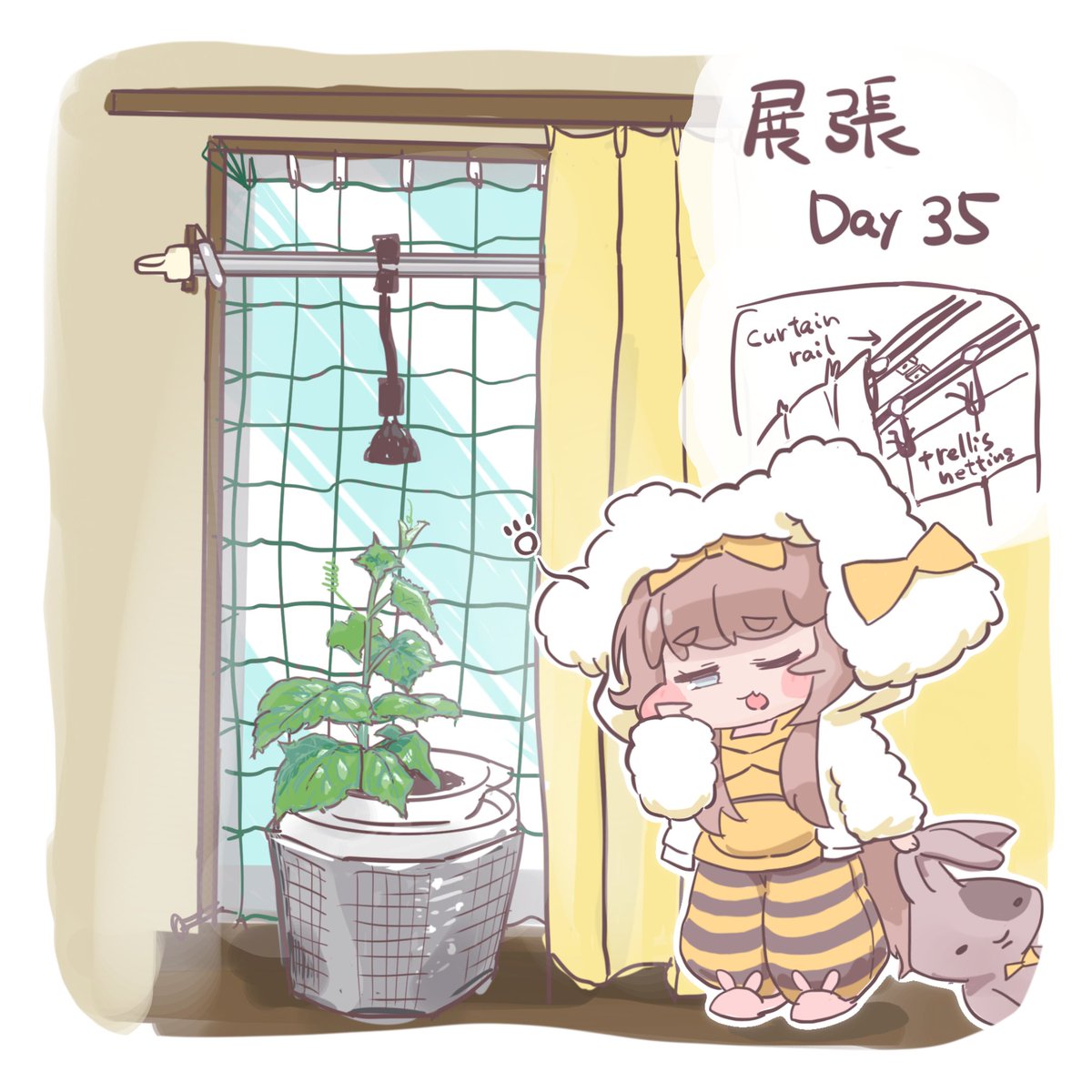 curie440's tweet photo. キュウリ観察絵日記 35日目
#トリッカル https://t.co/9Viy2uu70H