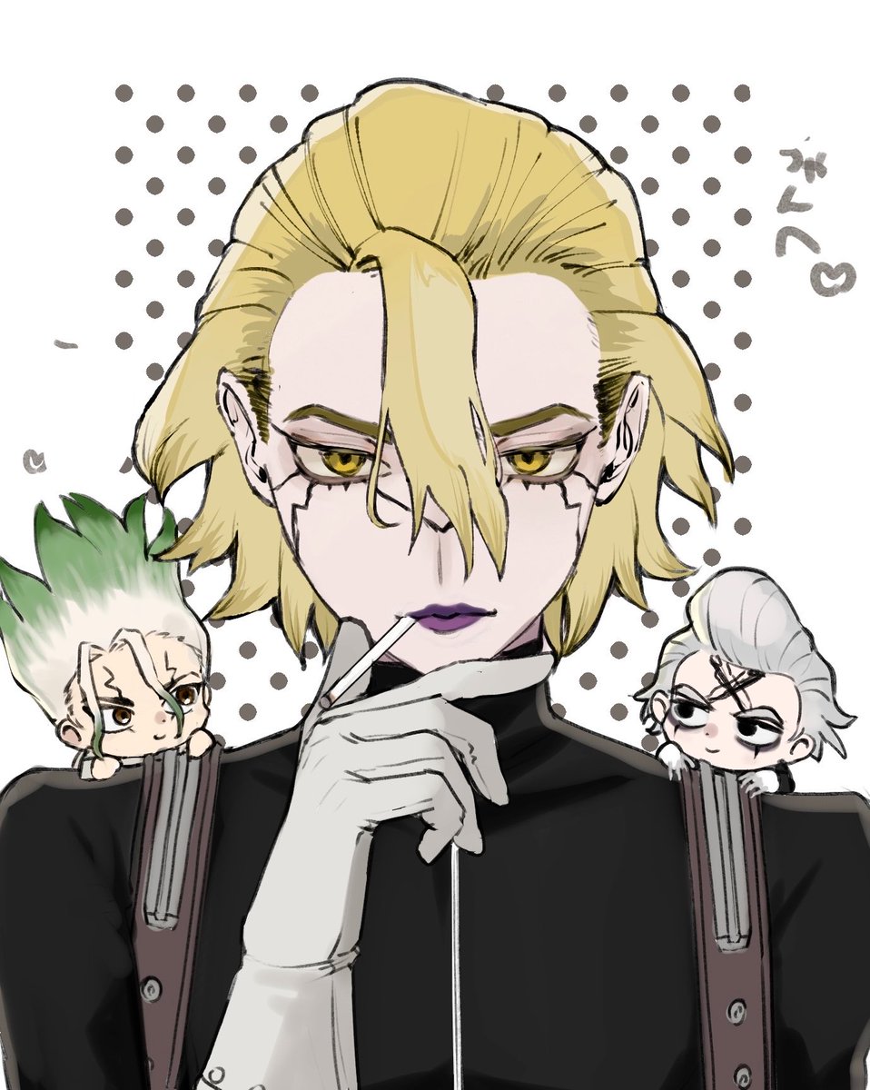 otomoo510's tweet photo. アニメ履修後に描いたものたち、スタンリー推しの子にたくさんのおゲンをいただいたのでお絵描きかえした‼️ https://t.co/7wuIxORqWc