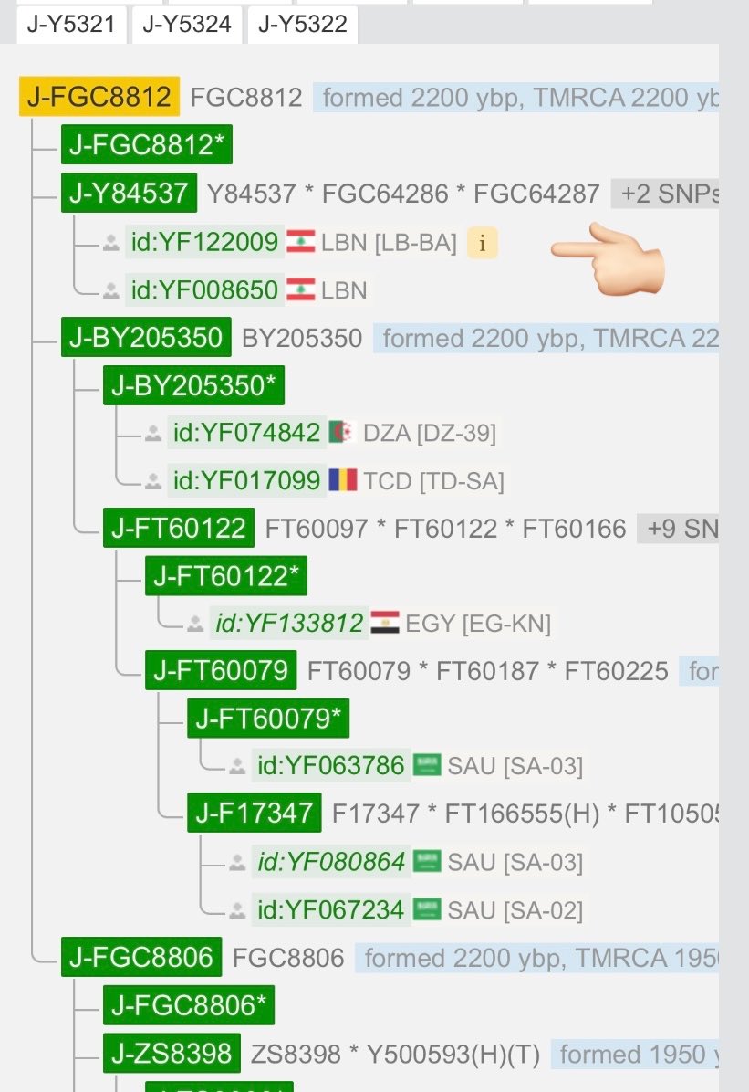 asafmohammb's tweet photo. من تميم وادي التيم.. إلى عينات لبنان على FGC8812

في جنوب لبنان، بين سفوح حرمون ووادي التيم وما يتصل بالبقاع والشوف، بقيت في كتب التاريخ صفحة عربية تستحق أن تُقرأ من جديد؛ صفحة الجنادلة الذين قامت لهم إمارة في هذه البلاد، وامتد سلطانهم حتى غدوا قوةً حاضرة في أحداث الشام في القرنين الخامس والسادس الهجريين.

وتبرز في أخبارهم شخصية الضحاك بن جندل، صاحب وادي التيم، الذي تذكره المصادر في صراع الملوك والأمراء، وتصف ما كان له ولقومه من شوكة ومنعة. وفي النصوص المعروضة يرد اسمه صريحًا: «الضحاك بن جندل التميمي»، كما يرد الحديث عن الجنادلة التميميين وعن اجتماع تميم بقيادته في أحداث المنطقة.

ولم يكن ذلك حضور رجل منفرد مرّ بلبنان ثم انقطع خبره؛ بل تتحدث الرواية عن جماعة وإمارة وأرض ونفوذ، وعن تميميين عاشوا في وادي التيم، حتى أصبح اسم الجنادلة جزءًا من تاريخ هذه الناحية.

وهنا تصبح الجغرافيا ذات معنى آخر.

فبعد قرون طويلة من أخبار تميم وادي التيم، نفتح اليوم مشجرة FGC8812، فنجد في لبنان فرعًا مستقلًا هو:

J-FGC8812 → J-Y84537

وتحته عينتان لبنانيتان متقاربتان:

YF122009 🇱🇧
YF008650 🇱🇧

وهذه موافقة لا ينبغي أن تمر سريعًا؛ لأننا لا ننظر إلى علم الجينات منفصلًا عن التاريخ، ولا إلى التاريخ مجردًا من الجغرافيا.

النصوص تقول: تميم في وادي التيم وجنوب لبنان.
والشجرة الجينية تقول: عينتان لبنانيتان تحت FGC8812.

وهنا يزداد هذا الالتقاء إثارة؛ فالعينتان لا تظهران في جغرافيا بعيدة عن الخبر التاريخي، بل في لبنان نفسه، حيث حفظت المصادر قبل نحو تسعة قرون وجود الجنادلة وتميم في وادي التيم. فإذا اجتمع الموضع التاريخي مع الامتداد الجيني في الأرض ذاتها، أصبح ظهور هذا الفرع اللبناني تحت FGC8812 قرينةً جديرة بأن توضع إلى جوار النصوص، وأن تُقرأ معها لا بمعزل عنها.

وهنا جمال البحث الجيني حين يسير إلى جوار التاريخ:

قد يختفي الاسم من بعض المواطن، وتتغير الأحلاف والمسميات عبر القرون، لكن الجغرافيا تحفظ أثر السكان، والجين قد يعيد الباحث إلى صفحات أغفلتها الذاكرة المتأخرة.

فإذا كانت المصادر قد أبقت لنا خبر تميم في وادي التيم، ثم وجدنا اليوم عينات لبنانية مجتمعة تحت FGC8812، فإن السؤال الذي يستحق البحث ليس: كيف وصل FGC8812 إلى لبنان؟

بل:

هل بدأت النتائج الحديثة تكشف لنا شيئًا من الامتداد القديم الذي حفظت المصادر خبره في وادي التيم؟

قرينة جميلة تجمع بين ما حفظته المصادر في وادي التيم، وما تكشفه اليوم النتائج الجينية في لبنان، وتعيد قراءة ذلك الوجود التميمي القديم من زاوية جديدة.

#بني_تميمFGC8812
#بني_تميمL222