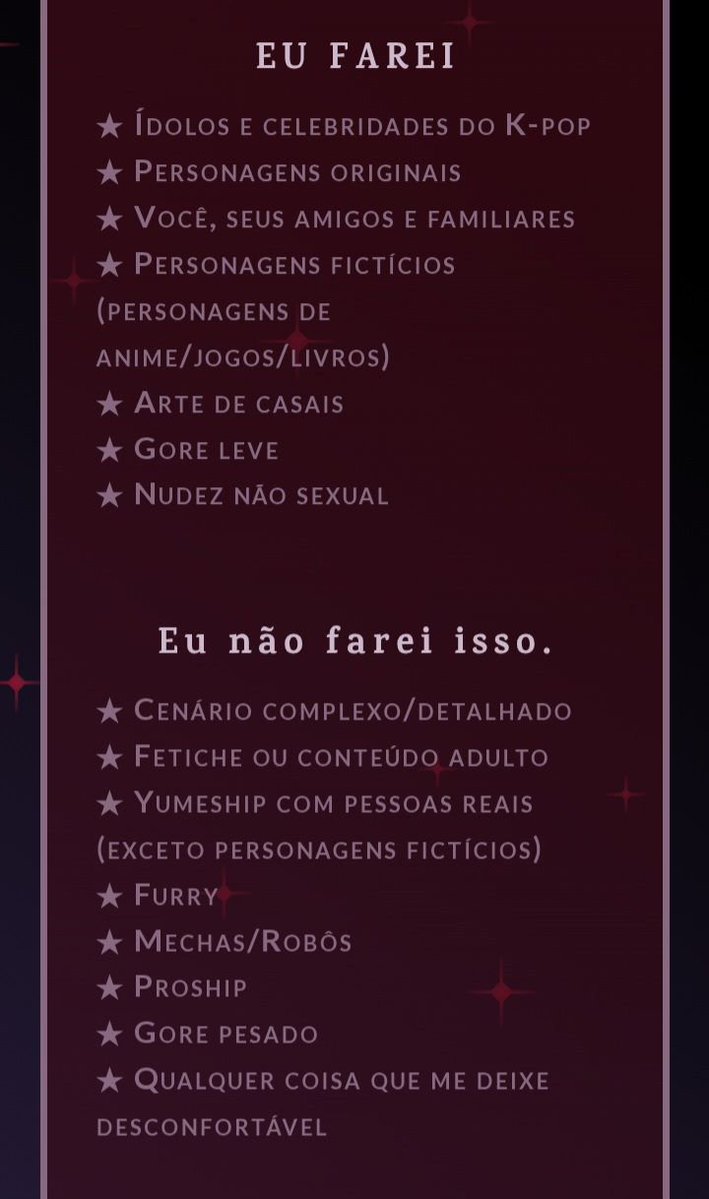 cartakpop's tweet photo. Excessão: entãoo, nudez pode não mostrando a parte íntima, todos os fandons são permitidos. Após ganhar o formulário é enviado rapidamente na sua dm, por favor fique atento(a). A arte é personalizada da sua maneira, do jeito que você quiser. Interessados enviem pela dm https://t.co/0lUI024V09