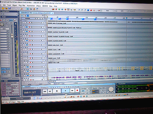 Mr_Schopeace's tweet photo. 【DTM】川をテーマにしたオリジナル曲のヴォーカル編集 | MAGOBEi THE9th【まごきゅう】～音楽クリエイター
 https://t.co/zl7E2iLYkq #DTM #音楽制作 #楽曲制作 https://t.co/w8q0cAamjp