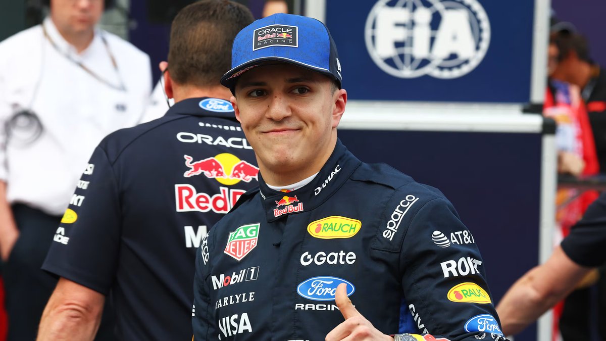 F1GuyDan's tweet photo. Isack Hadjar's incredible comeback

- Breaks his wrist
- Misses 3 races
- Qualifies P4
- Gets a podium https://t.co/zodmA8j9vP