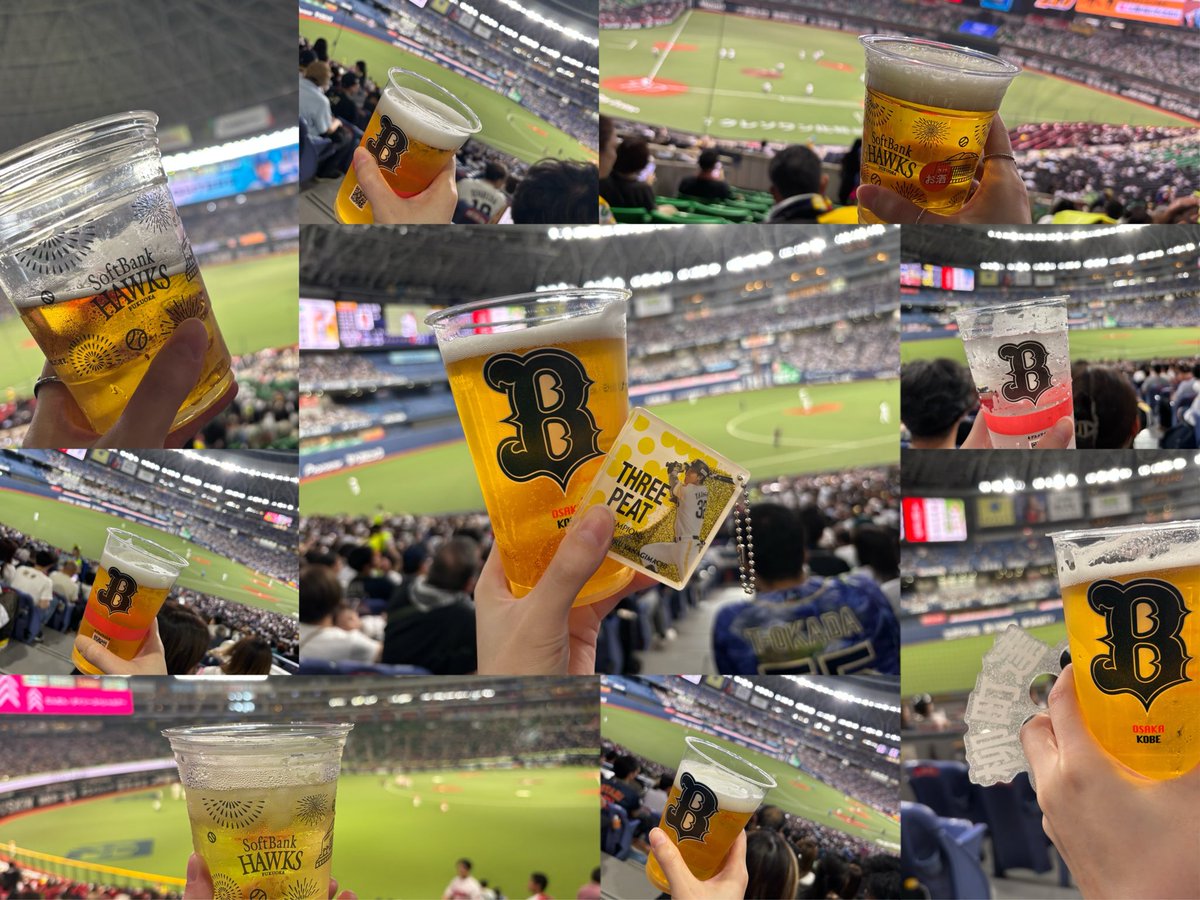 nemuum's tweet photo. 関西 / 30↑
主に京セラでホークスを応援しています🦅
まだあまり野球に詳しくないので
内野でのんびりビール片手に見るのが好きです◎
同年代のお友達ができたら嬉しいです🙂⚪️
#ホークスファンと繋がりたい #鷹ガールと繋がりたい #タカガールと繋がりたい #ホークス好きな人と繋がりたい https://t.co/w3EBRhrvdC