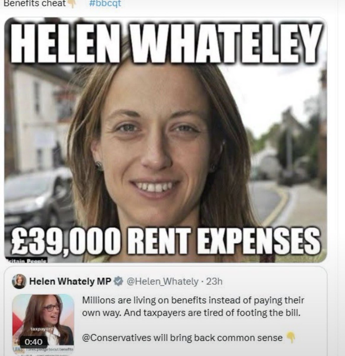 abflabulous's tweet photo. @Helen_Whately @Conservatives That benefits culture starts with you. Why are we funding your lavish lifestyle Benefit Whately? Our taxes are paying for your extravagant expenses. Rent utilities travel lunches thousands of our hard earned taxes. Benefits you enjoy! https://t.co/E8XR4d6eG8
