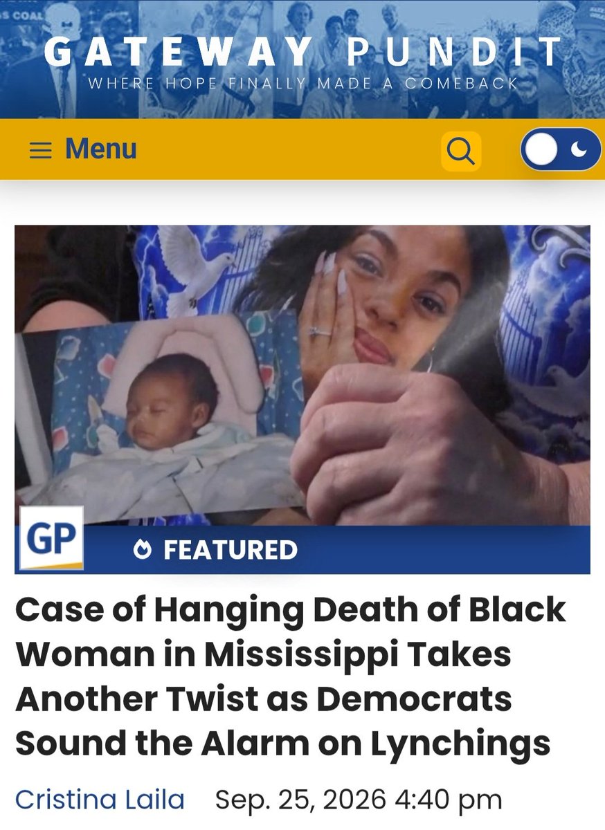 InVeritas777's tweet photo. Trump banned the lying MSM news propaganda machine following their father Joseph Goebbels Nazi news network @libsoftiktok, @EricLDaugh, @MAGAVoice

Truth:  Two (2) BLACK man arrested for the lynching.
"Two black men were arrested in connection with Tasia Fortune’s death." https://t.co/CLiuE8X4gl