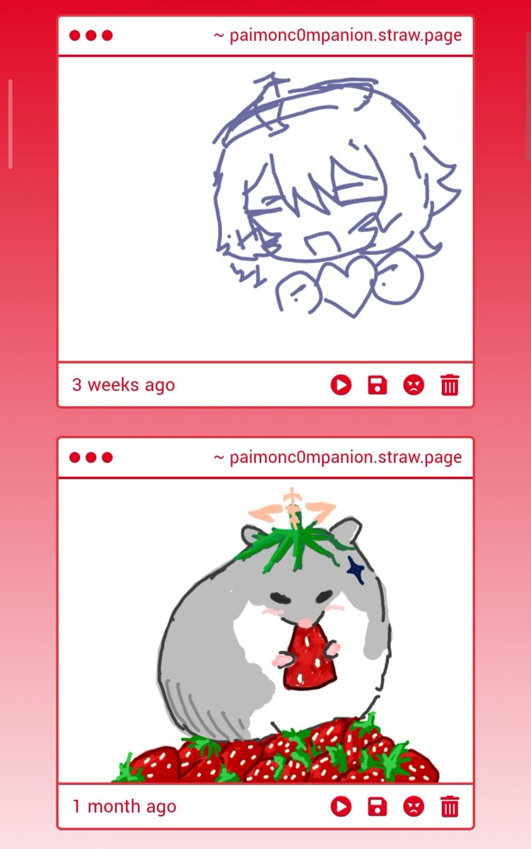PaimonC0mpanion's tweet photo. Watch Paimon devour those strawberries in a flash!! ୧⁠(⁠﹒︠⁠ᴗ⁠﹒︡⁠)⁠୨

Paimon's holding a heart for all of you!! (⁠灬⁠º⁠‿⁠º⁠灬⁠)⁠♡ https://t.co/TQwovhpzp5