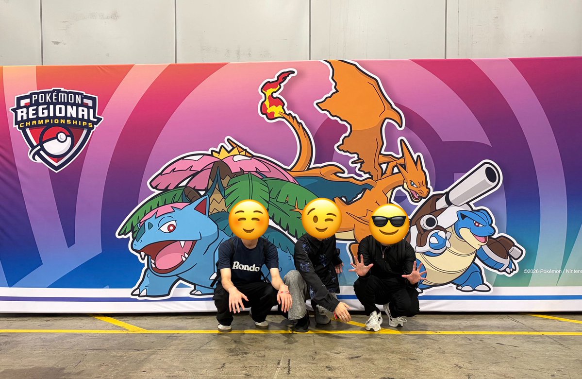 tmu_pdc's tweet photo. 本日のBrisbane regionalに参加しためとぽけ部員の3人全員がDay2へ進出！！！
明日も楽しみつつファイト！！！🔥🔥🔥
���ひ応援よろしくお願いします！ https://t.co/AJ5eGsesat