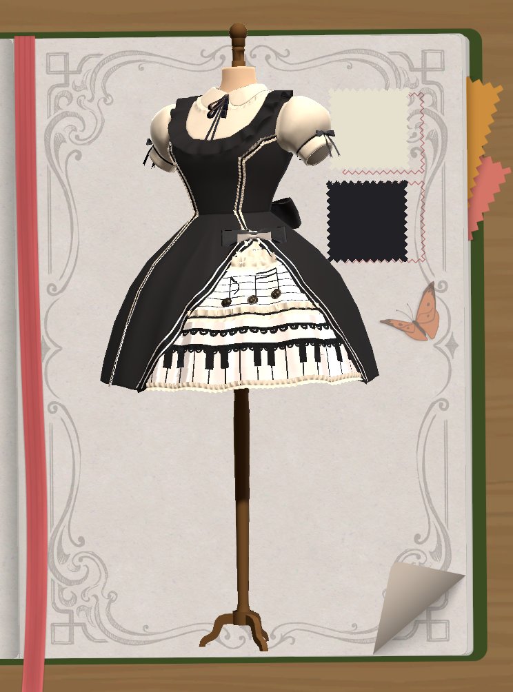 nayrbevoli's tweet photo. piano dress :0 https://t.co/2vXcCOurwJ