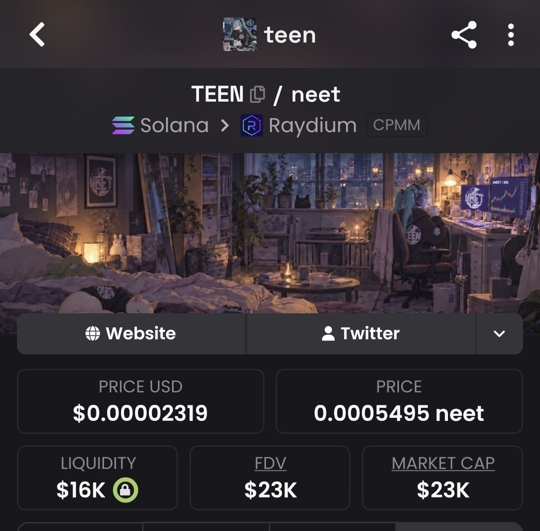 CaptainFr4n's tweet photo. @theneetguy Spell Neet backwards 😅

$Teen will neet 😎 https://t.co/EZtLgM6WJ0