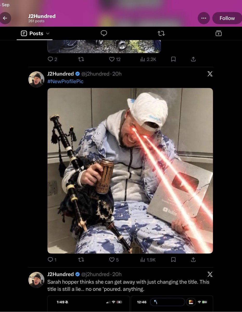 ArchieThePiper tweet picture