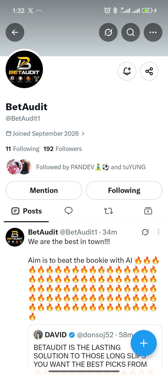 danny_bil's tweet photo. @donsoj52 @BetAudit1 @TheFtXMaestro @TheRealCEOAmber @CHIZZY_BB @Ekitipikin @LouieDi13 @bayobets @pbtips_ @FoluboiNg @brightutd @Geezyprotips Done boss https://t.co/5NoNYseqPX